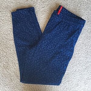 Spanx brand Jegging Jean Legging Animal Print size Large